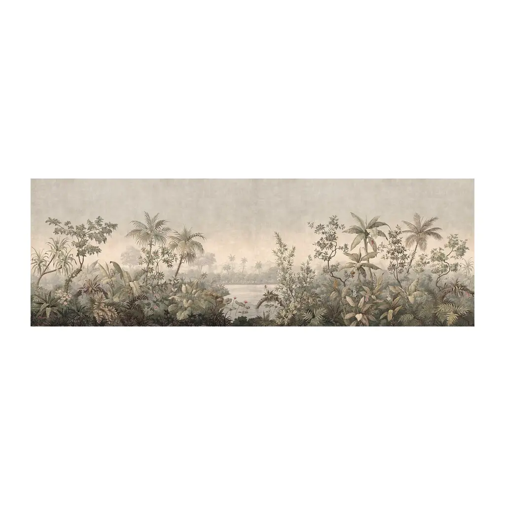 Floridana Silver Wall Mural