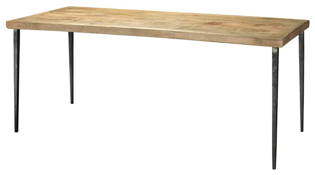 Farmhouse Dining Table, Natural