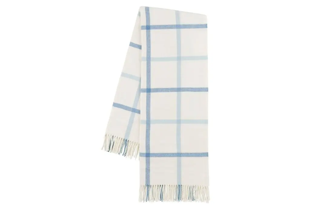 Tattersall Plaid Throw