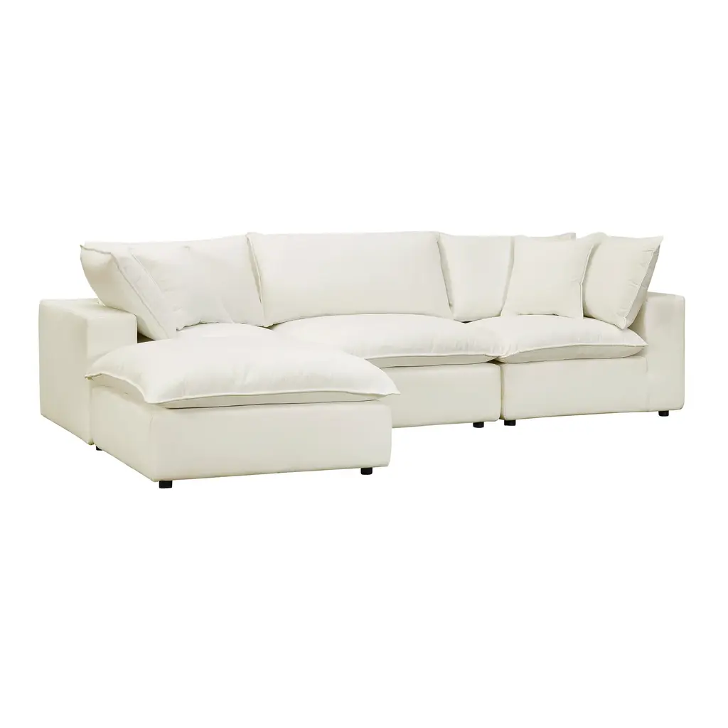 Cali 4-Piece Performance Fabric Modular Sectional