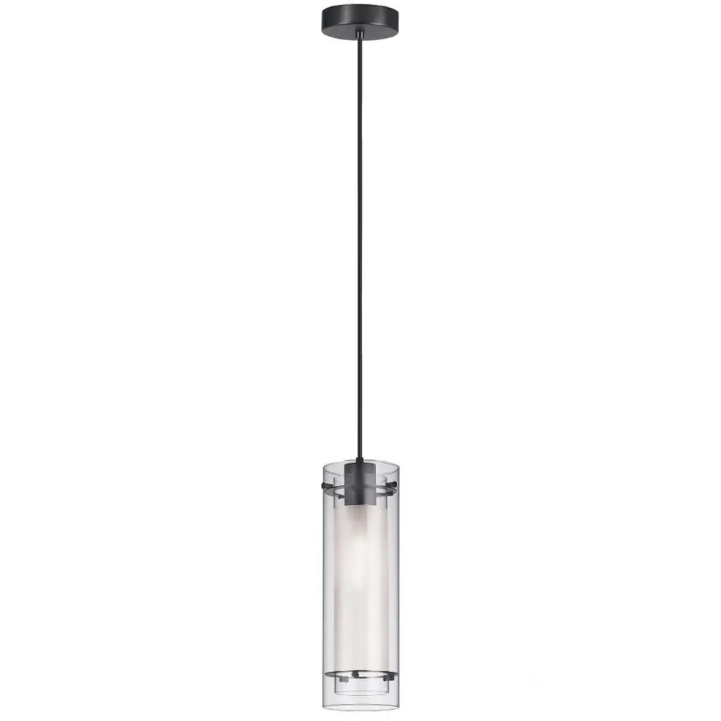Dainolite Pasha 1 - Light Pendant In  Matte Black