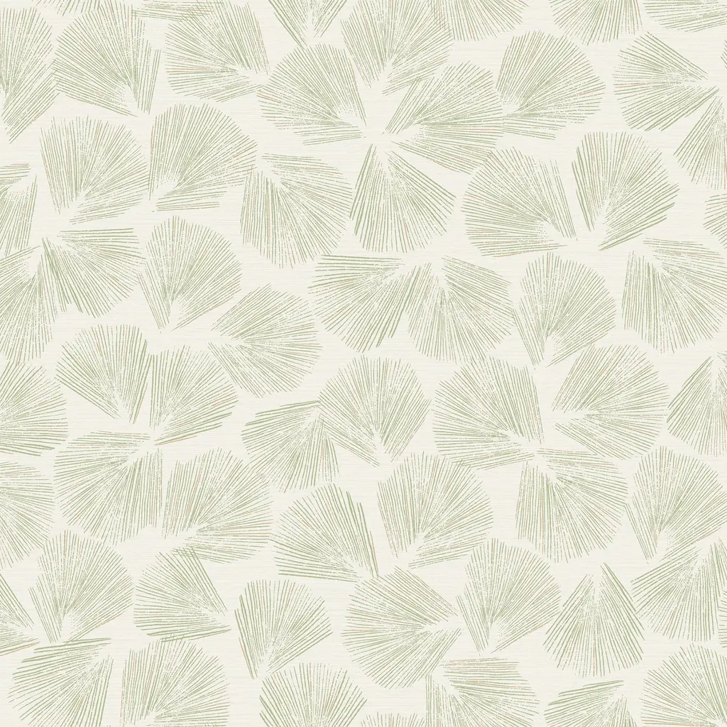 Elora Leaf Wallpaper (Green)