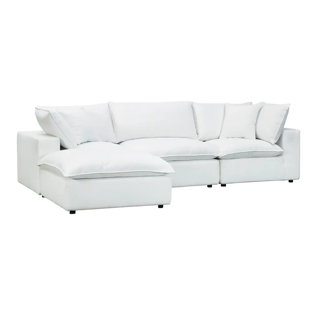 Cali 4-Piece Performance Fabric Modular Sectional