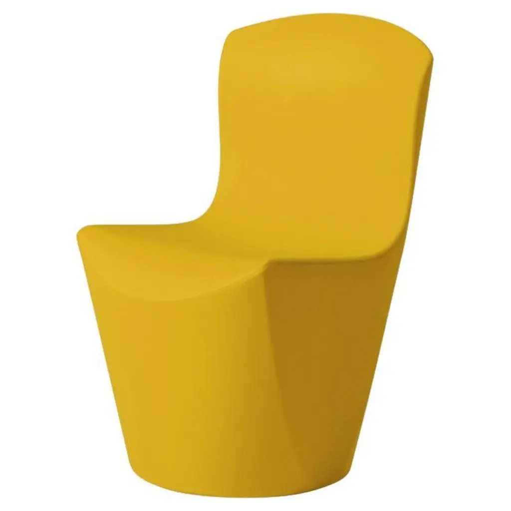 Saffron Yellow Zoe Chair By Guglielmo Berchicci