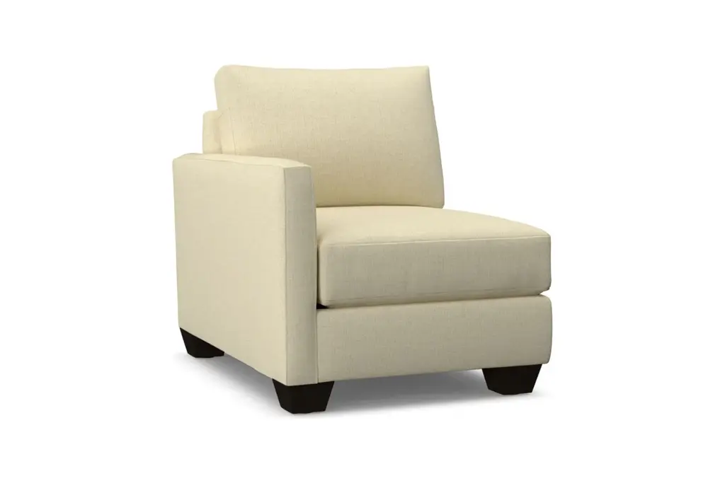 Tuxedo Left Arm Chair :: Leg Finish: Espresso / Configuration: Laf - Chaise On The Left