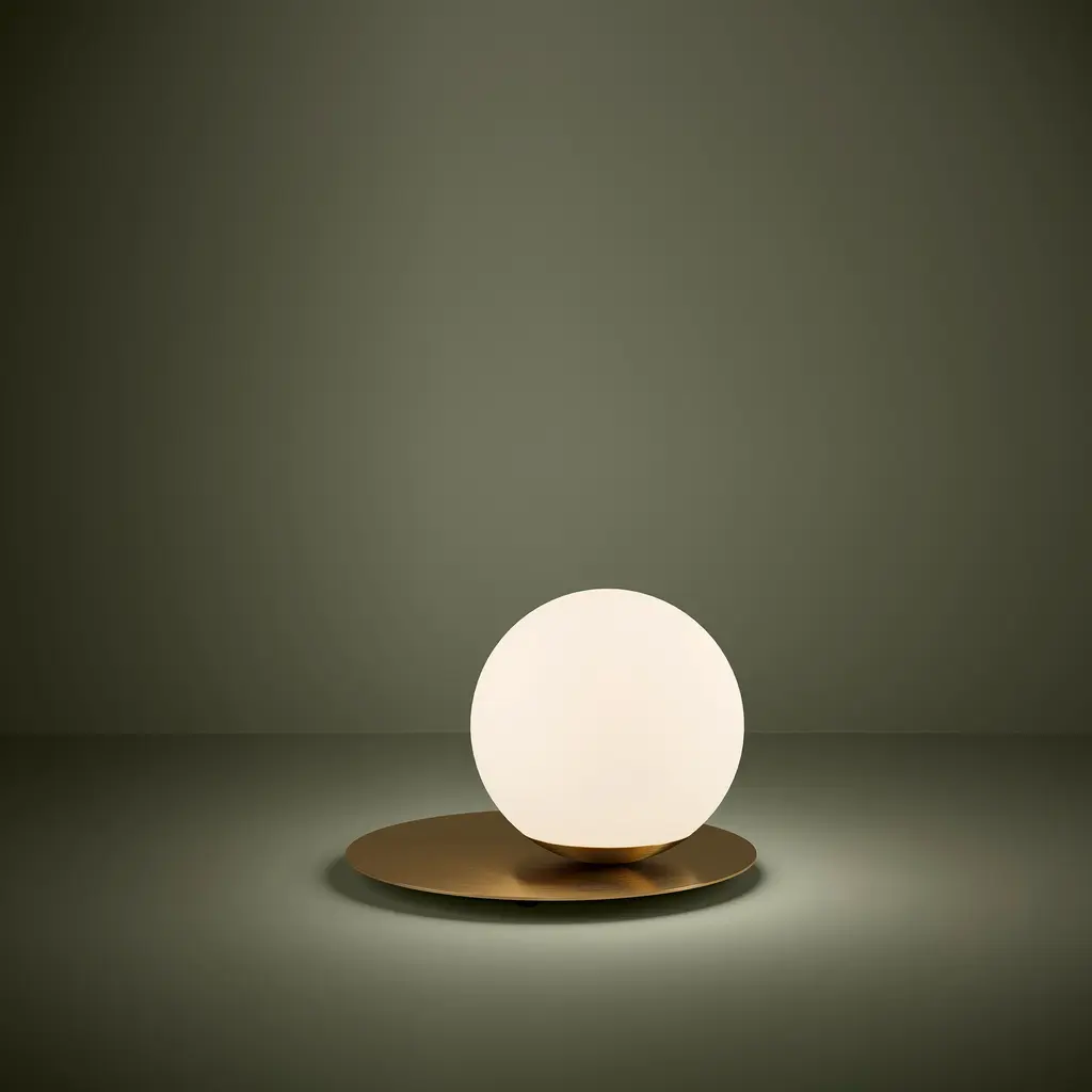 Eglo Arenales - 1 Light Table Lamp - Brushed Brass