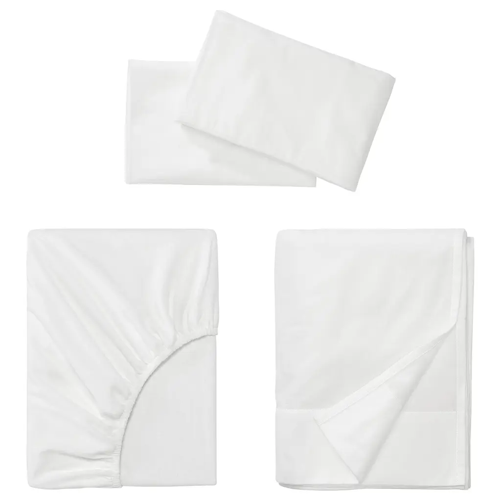 Nordruta Sheet Set - White Full/double