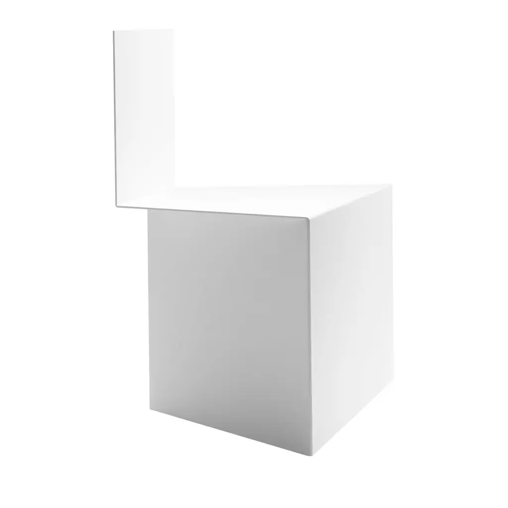 Seduta White Chair By Antonio Saporito