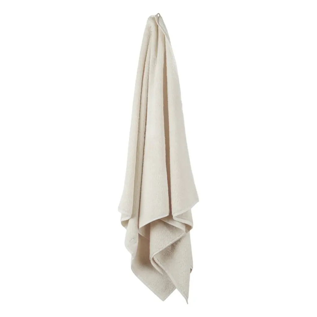 Heavy Towel Bath Towel, Bone White
