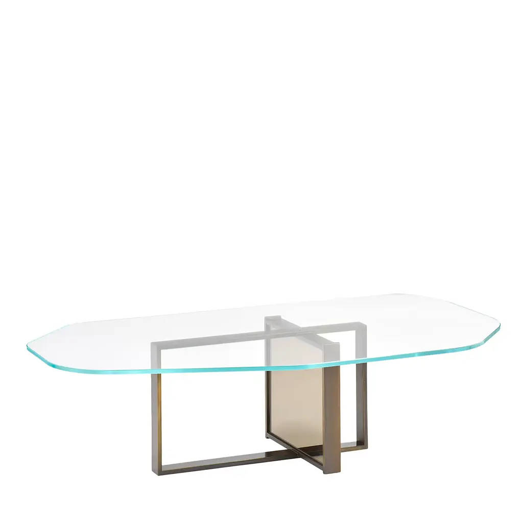 Cross Bar Coffee Table