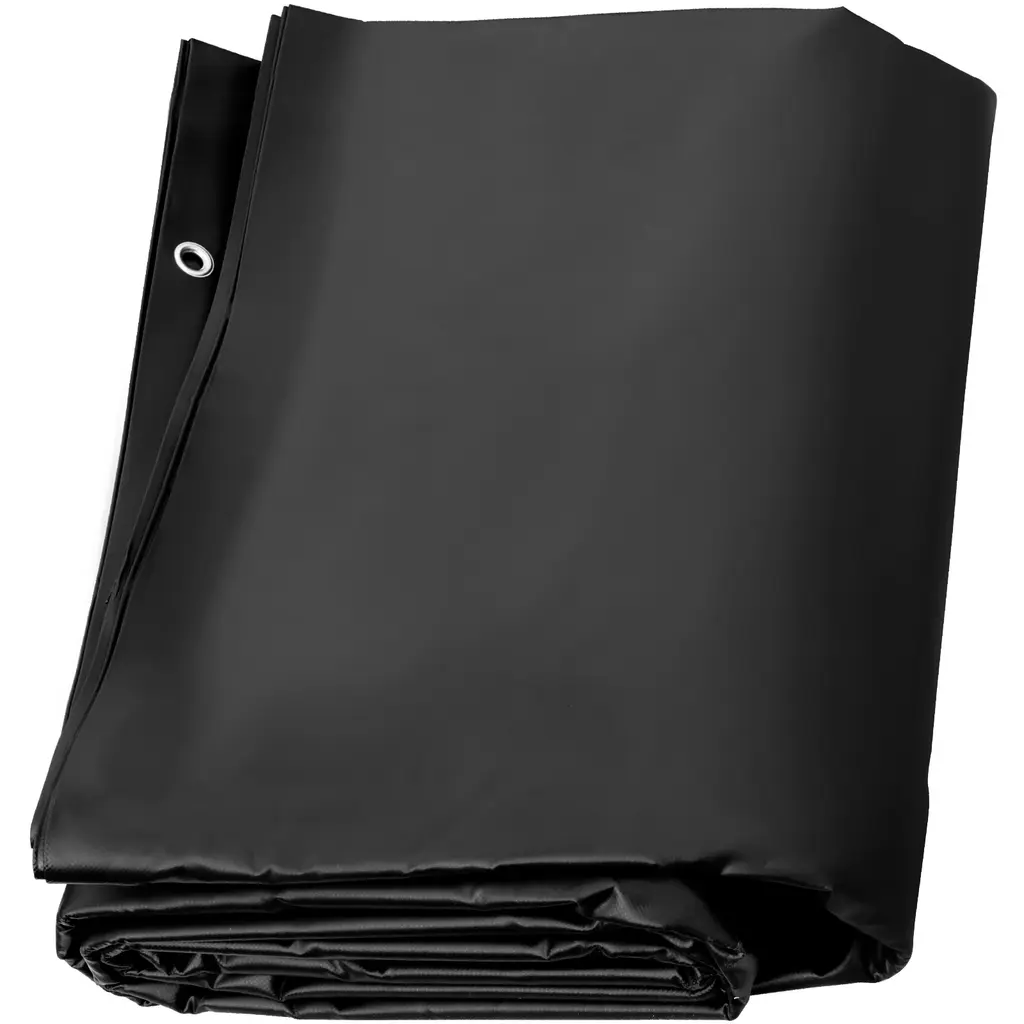 Vevor Rectangular Safety Pool Cover For Swimming Pool Winter Protection Cover - 3.5 X 5M - Black