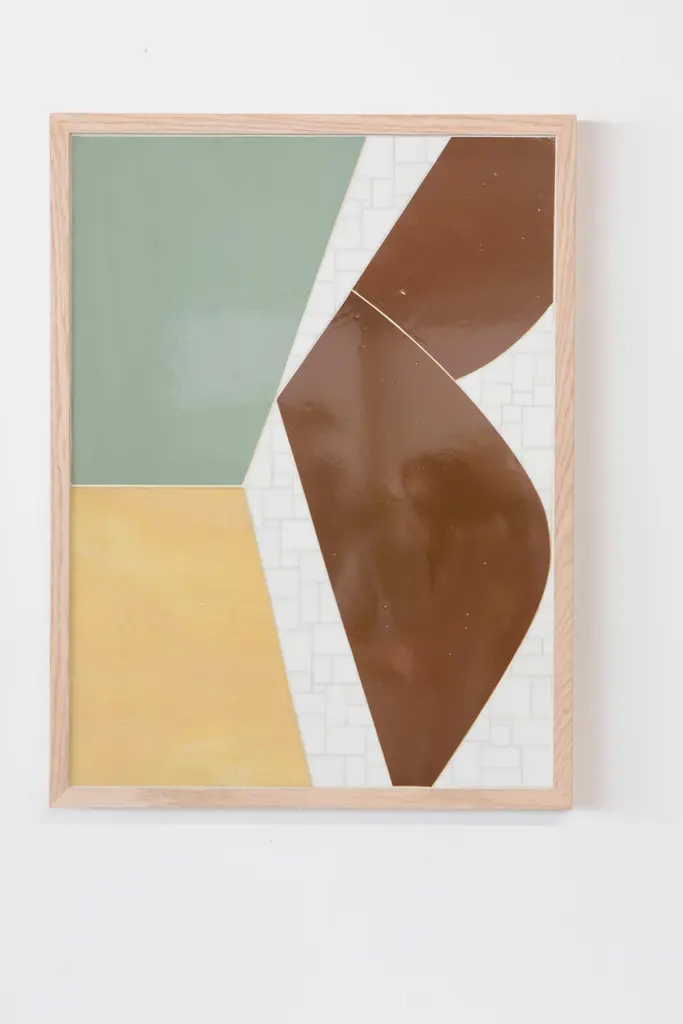 Mid-Century Modern Glass Mosaic Wall Art By Ercole Home