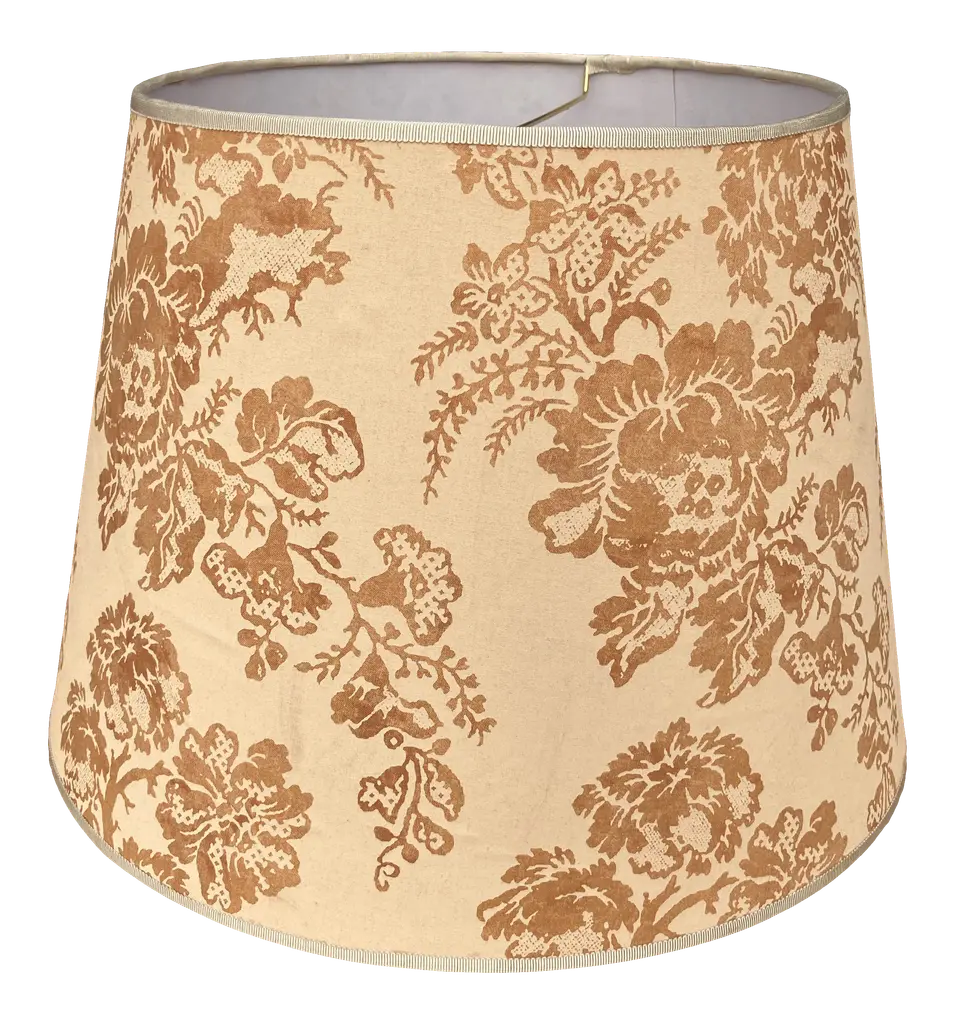 Brunchwig & Fils Floral Print Fabric Lampshade