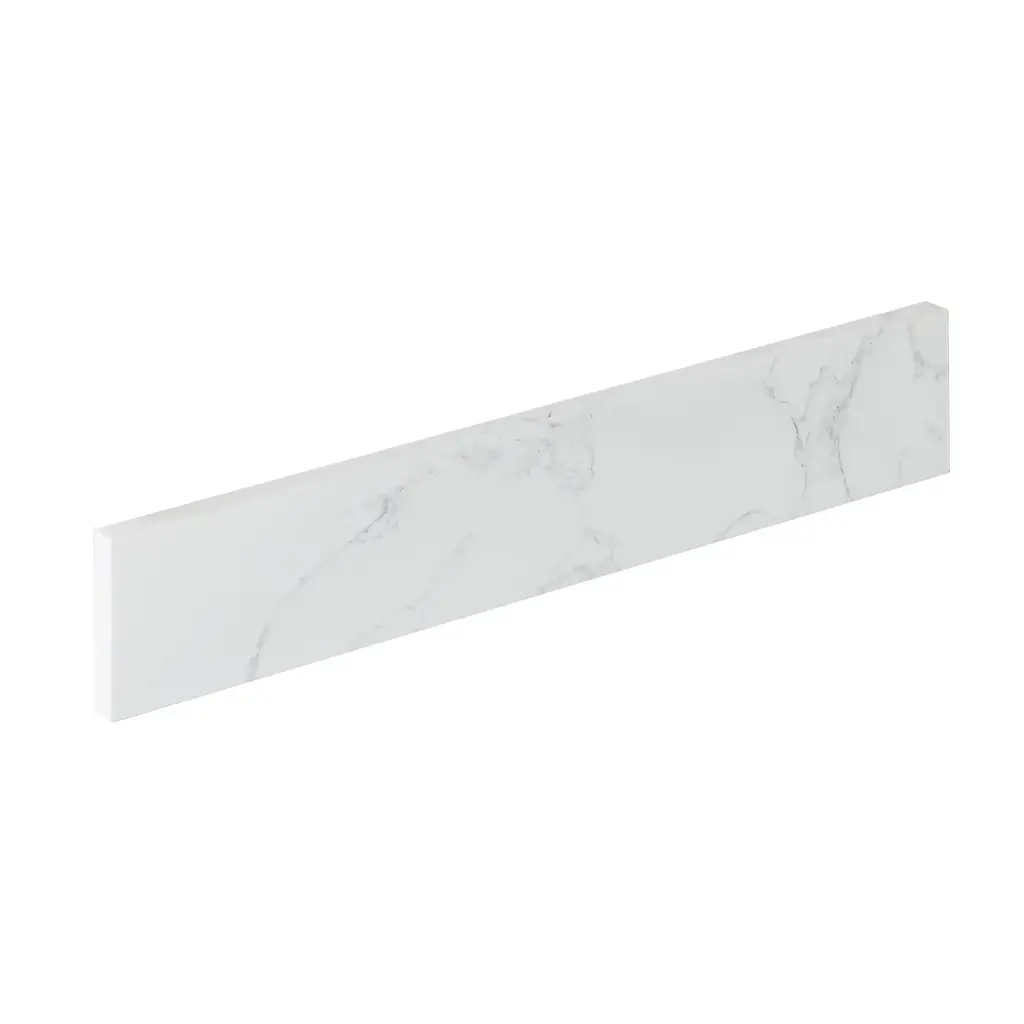 Altair Engineered Stone Vanity Sidesplash - 21inch - Grain White