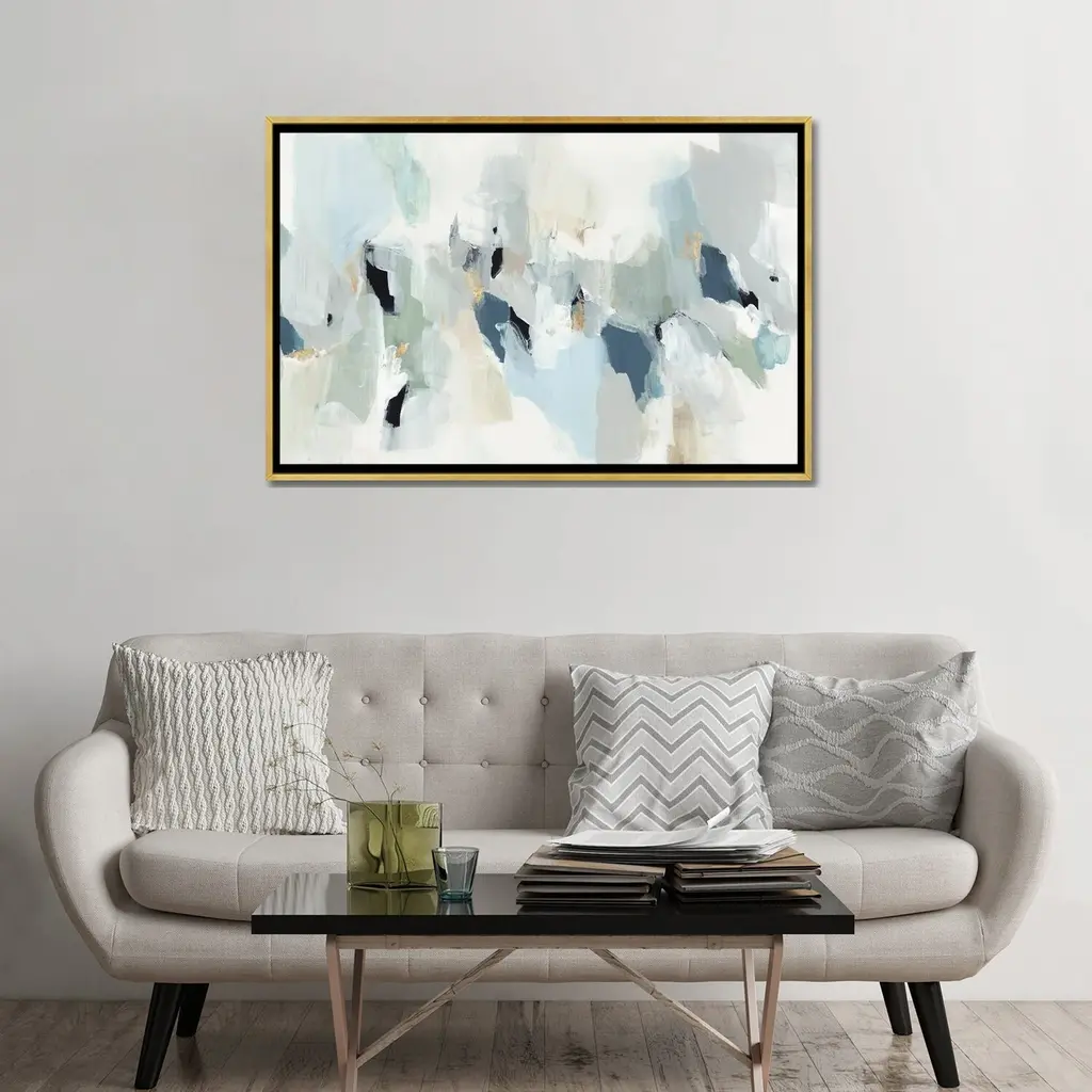 Icanvas "Little Talks I" By Isabelle Z Framed Canvas Print - White - 32x48