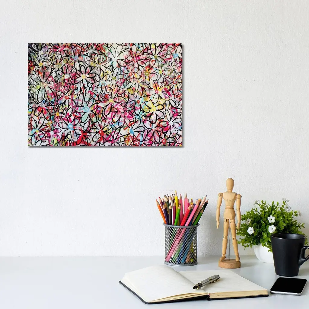 Icanvas "Make Me Happy Baby" By Michiel Folkers Canvas Print - 26x40x1.5