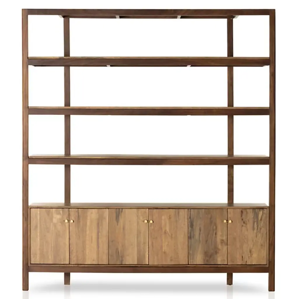 Reza Wide Bookcase
