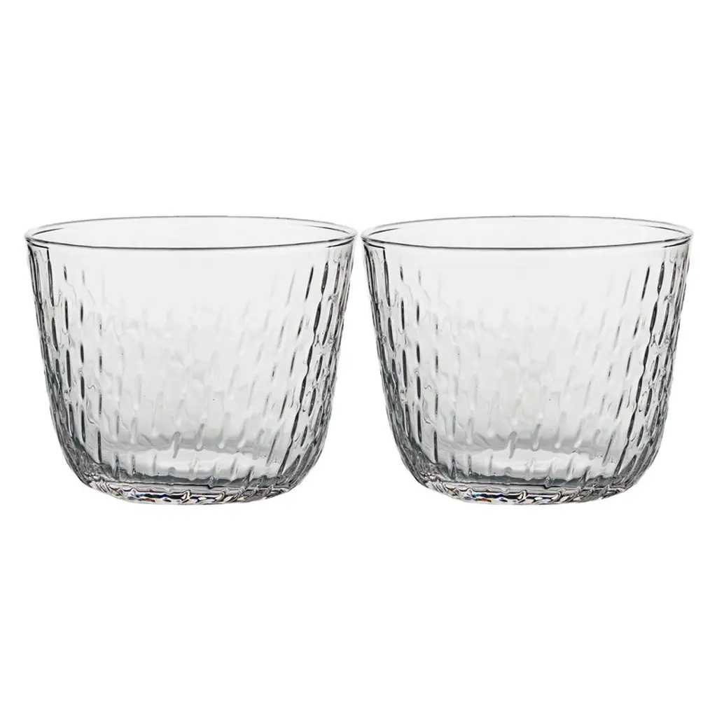 Syksy Tumbler, 2 Dl, 2 Pcs, Clear