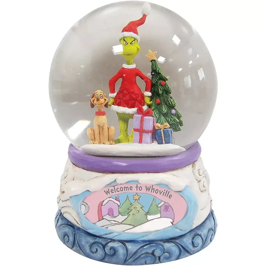 New Dr Seuss How the Grinch stole Christmas Christmas store snowglobe