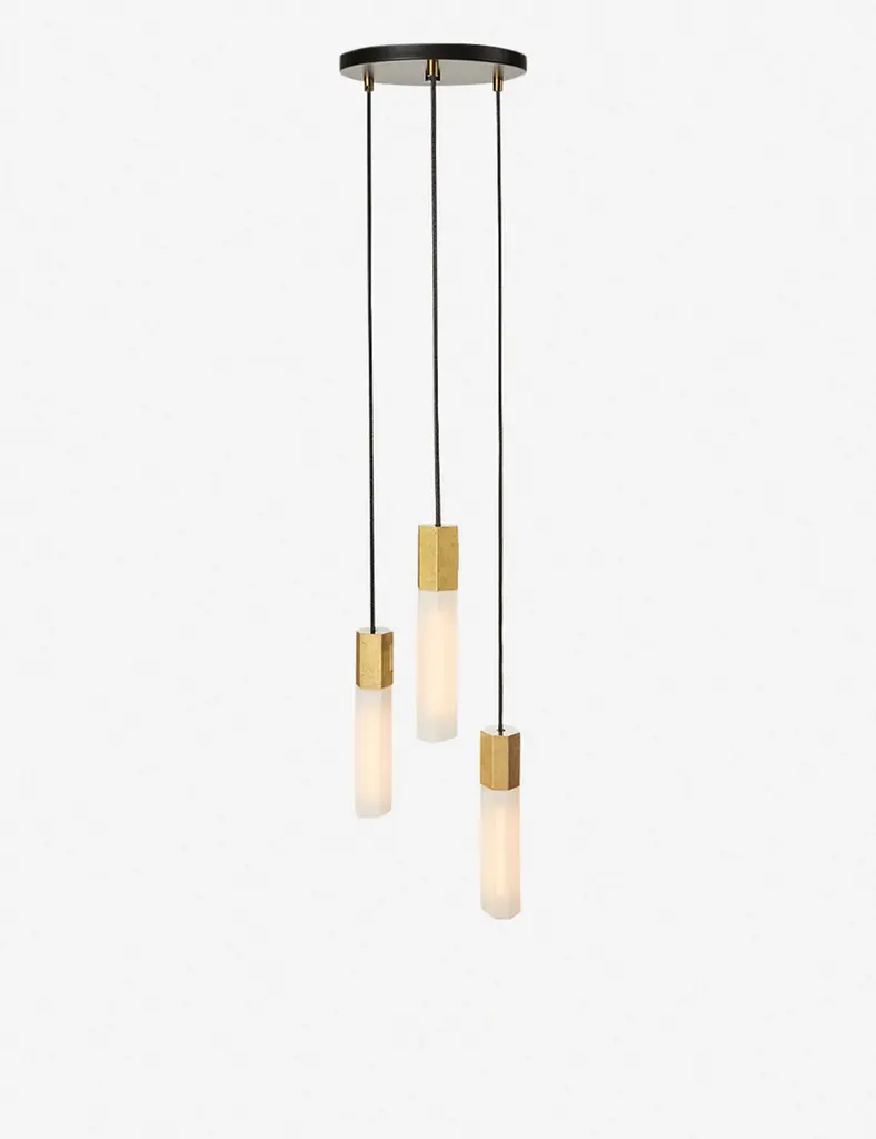 Tala Basalt 3-light Pendant Light