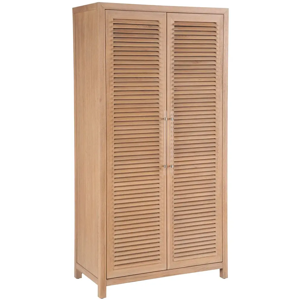 Coastal Living Marino Utility Tall Cabinet, Sand Dune