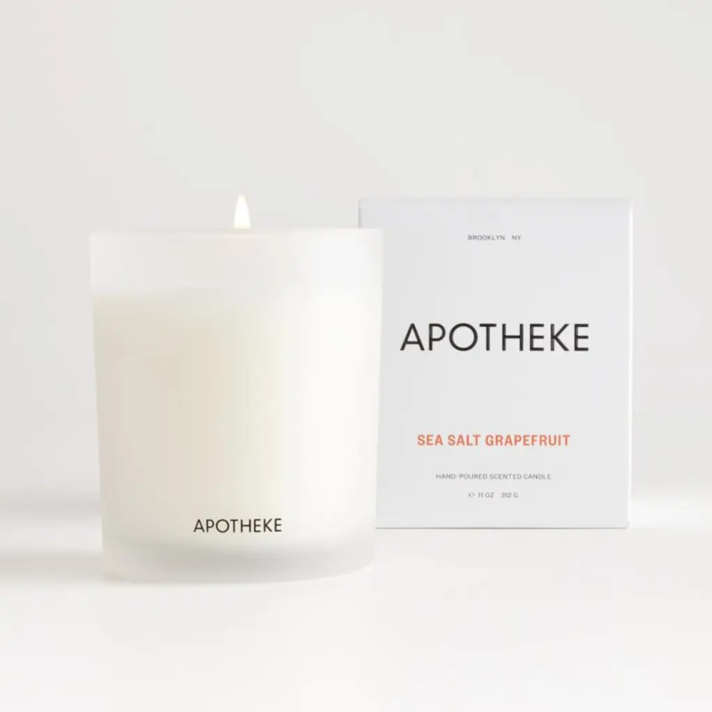 Apotheke Sea Salt Grapefruit Boxed Candle
