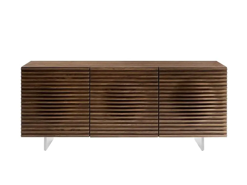 Luna Walnut Modern Buffet