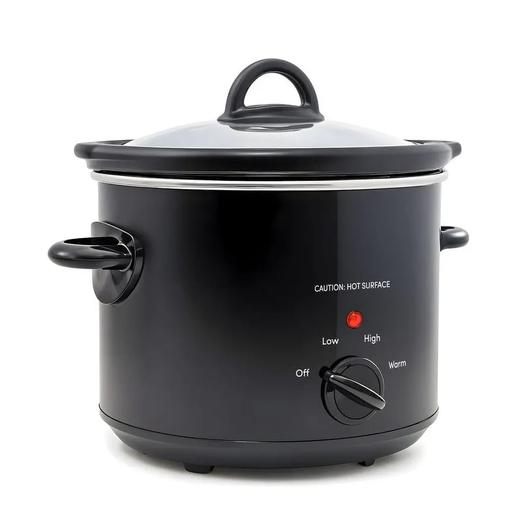 Elite Cuisine Mst350 3 Qt Slow Cooker Black - Black