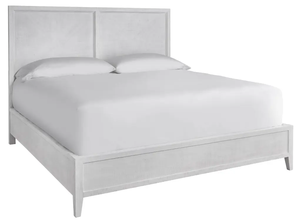 Piper Queen Bed, Rustic White