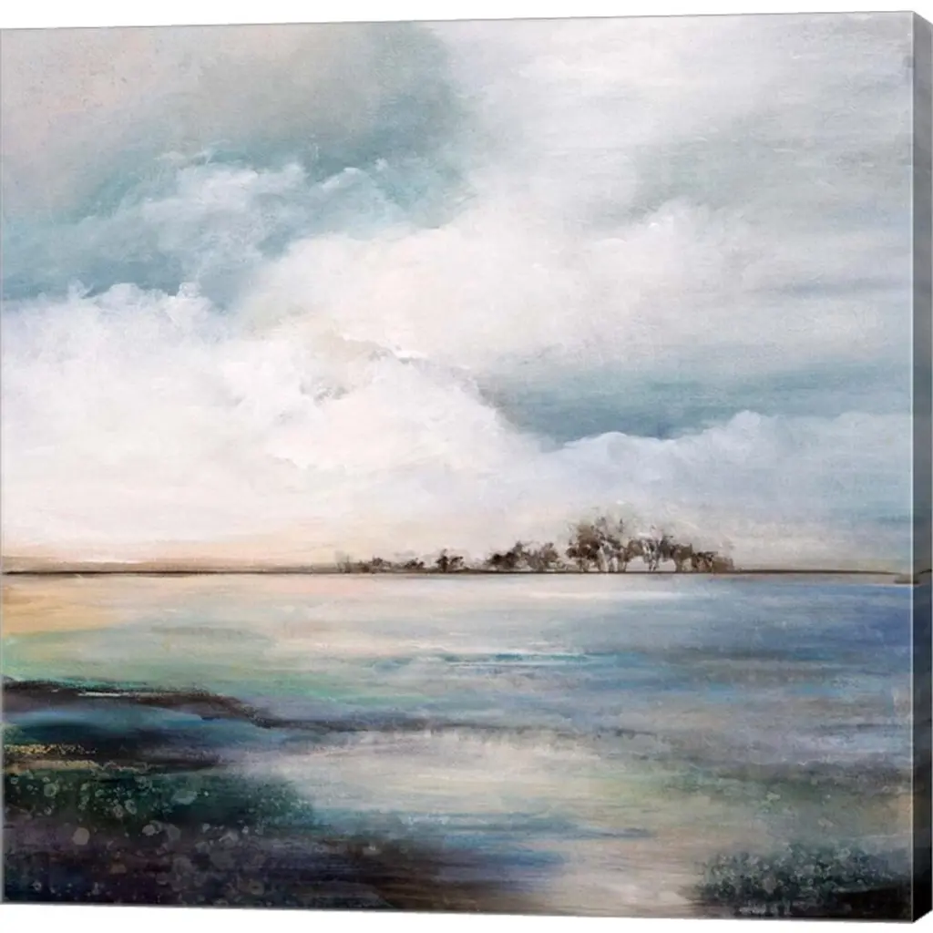 Karen Hale 'Speak Quietly' Canvas Art - 24 X 24