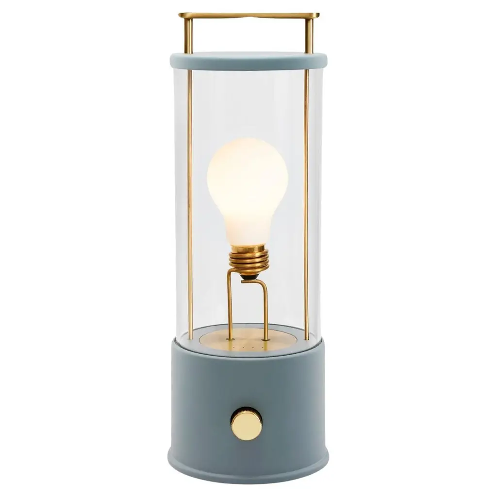 'The Muse' Portable Lamp In Selvedge Blue By Farrow & Ball For Tala