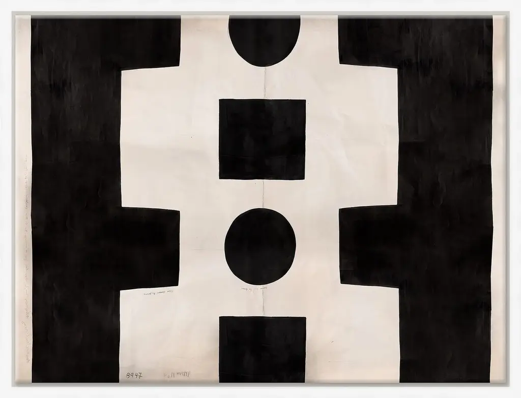 Paule Marrot, Black And White Abstract Variation Ii