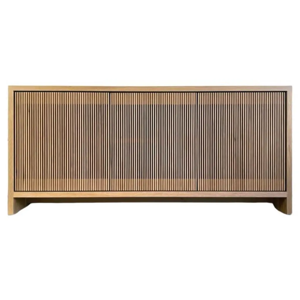 Oak Slatted Credenza / Sideboard - Fully Customizable
