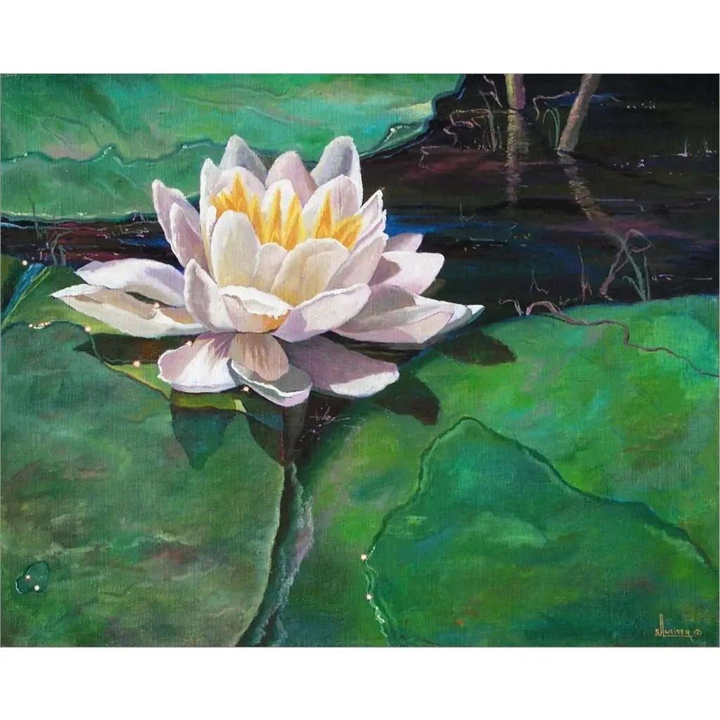 Sharon Weiser 'Lily' Canvas Art - 20 X 16