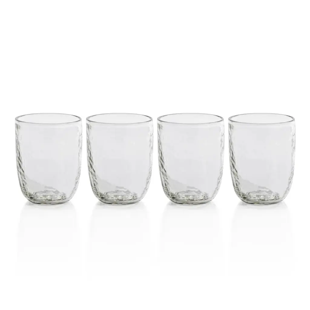 Pimlico Hammered Tumbler Glasses, Set Of 4 (Set Of 4)