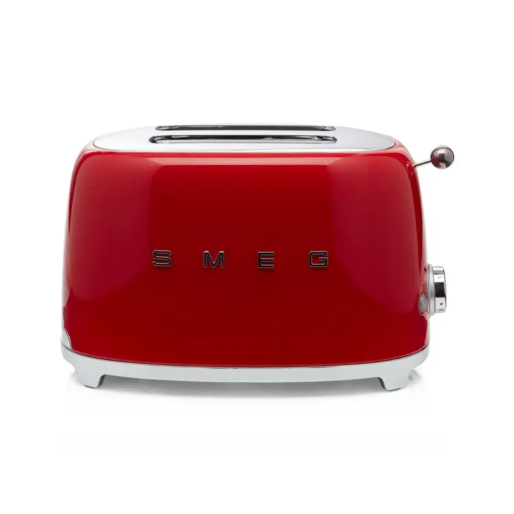 Smeg Red 2-Slice Retro Toaster