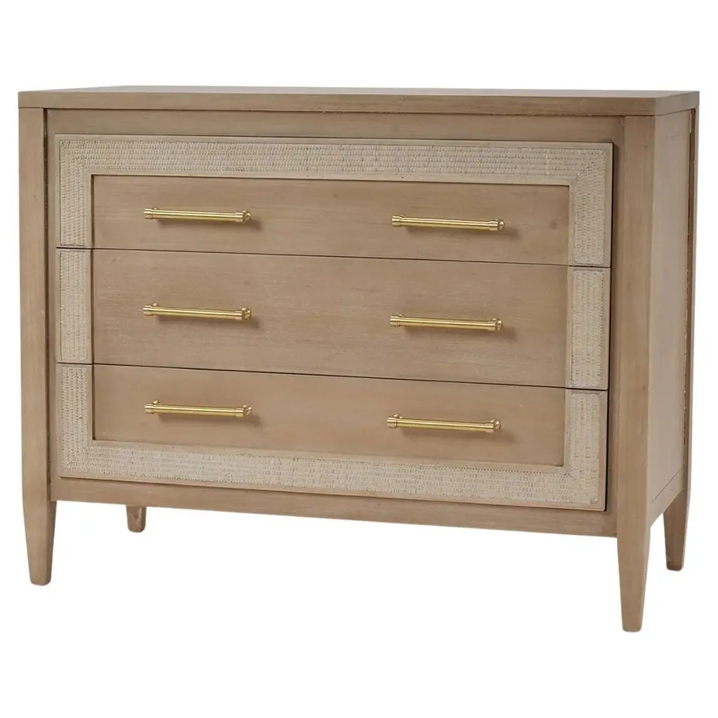 English Coastal Modern Chest Of Drawers