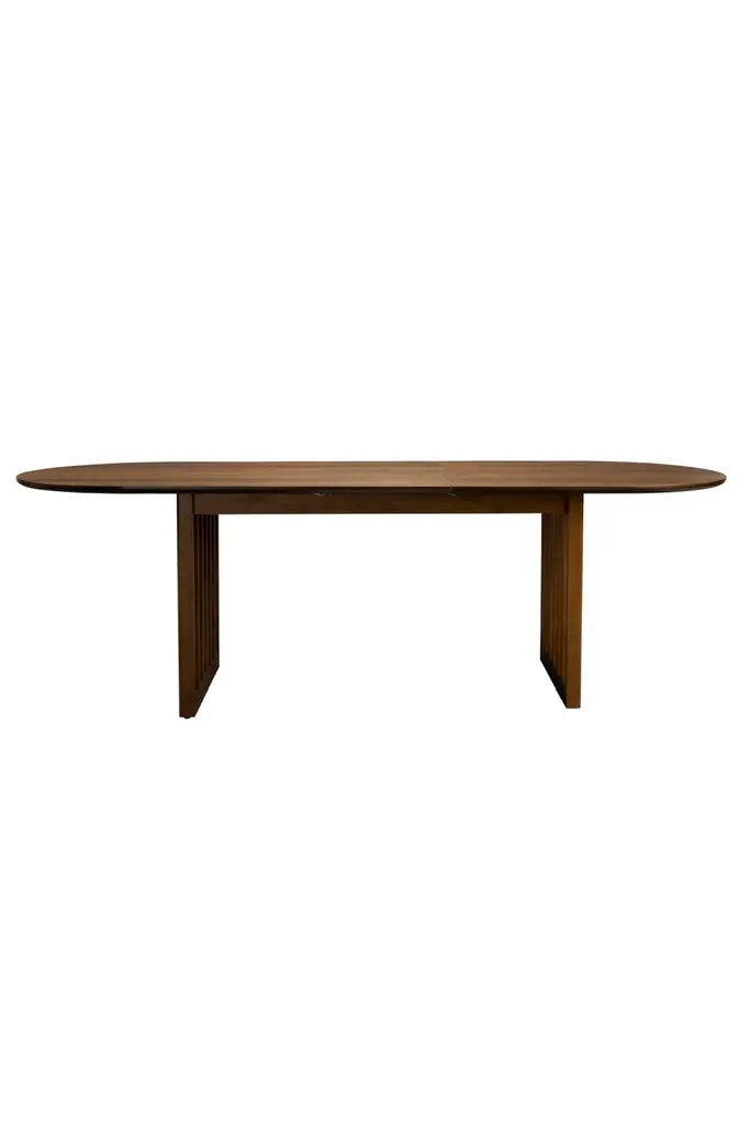 Oval Oak Adjustable Dining Table | Dutchbone Barlet