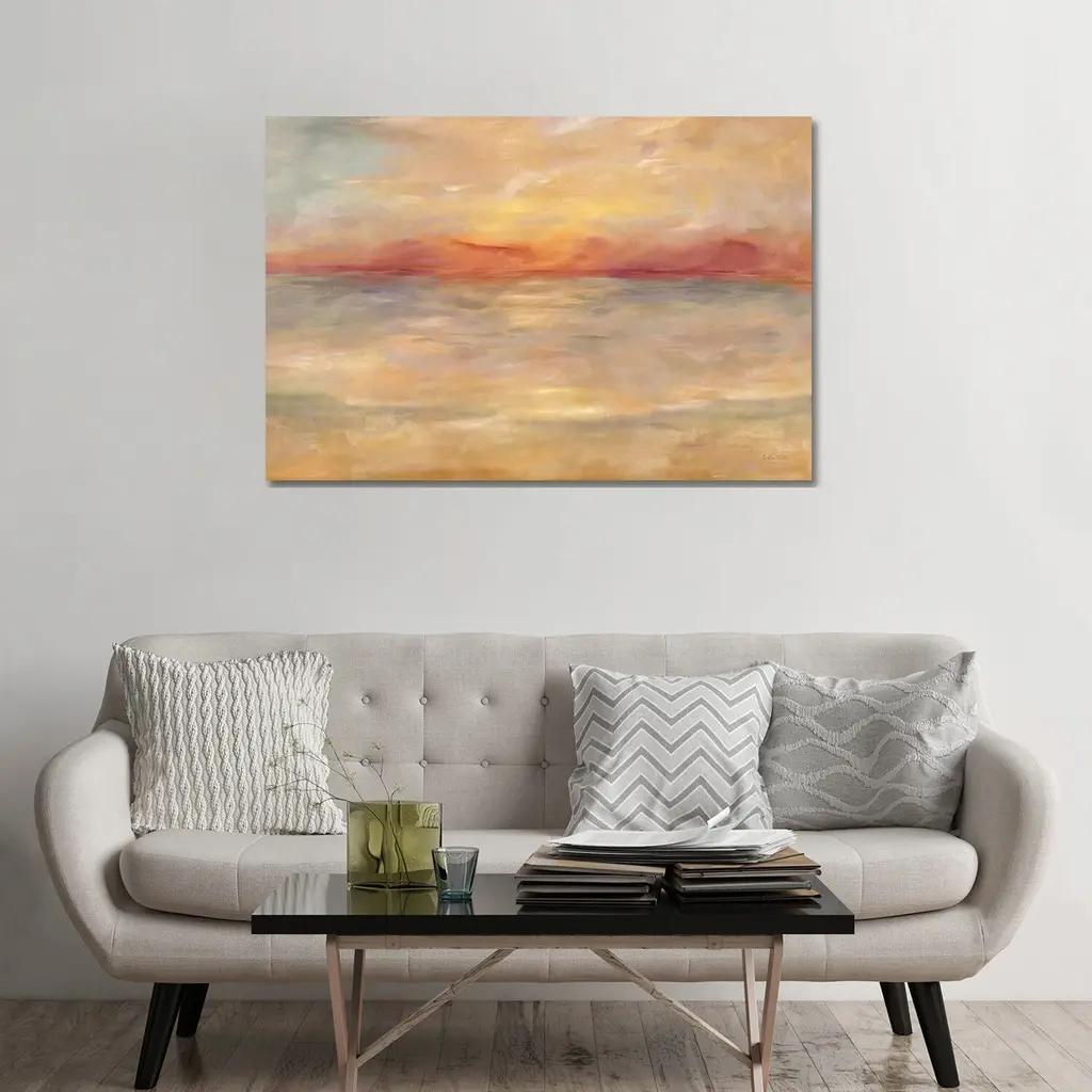 Icanvas "Sunrise Reflections Landscape" By Cynthia Coulter Canvas Print - 12x18x1.5