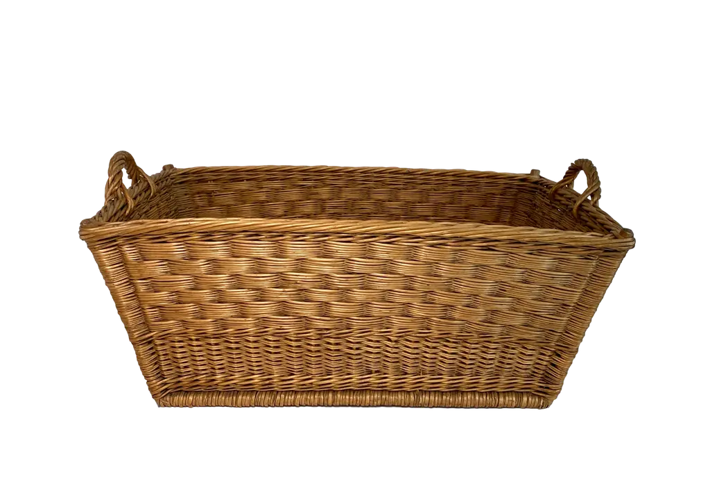French Woven Market Basket 32 X 21