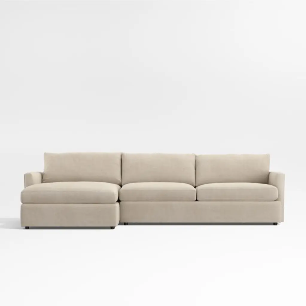 Lounge 2-Piece Sectional Sofa With Chaise Lounge