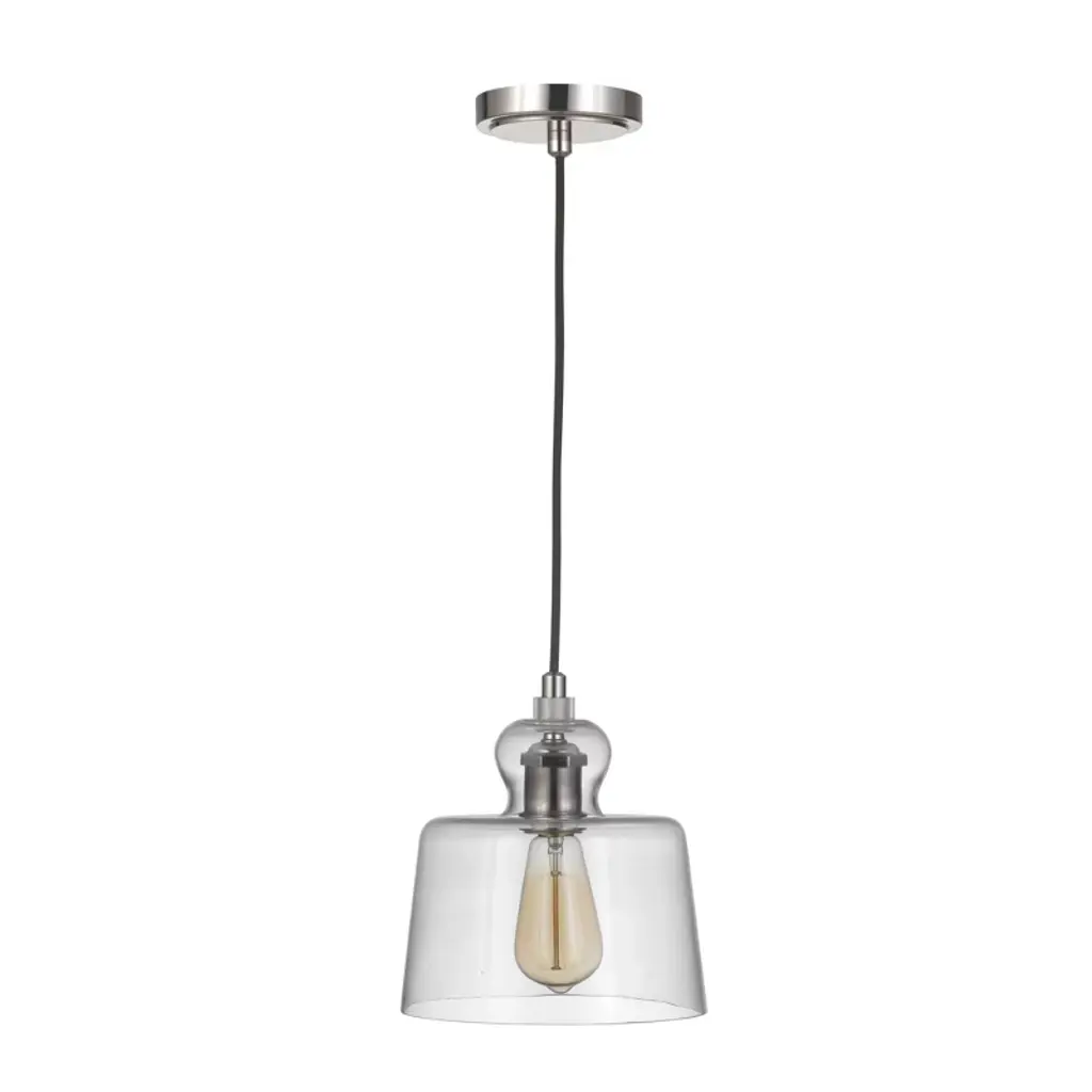 Craftmade Lighting State House 1 - Light Pendant In  Polished Nickel