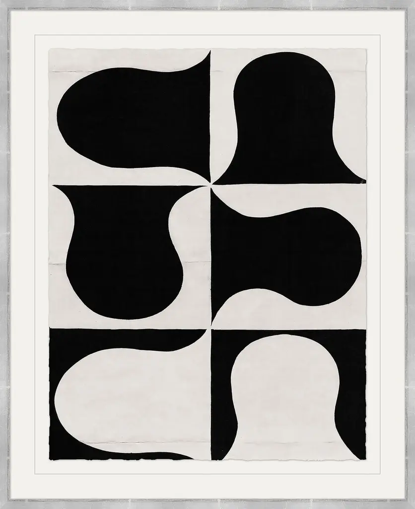 Paule Marrot, Black And White Abstract Series Ii Variation I