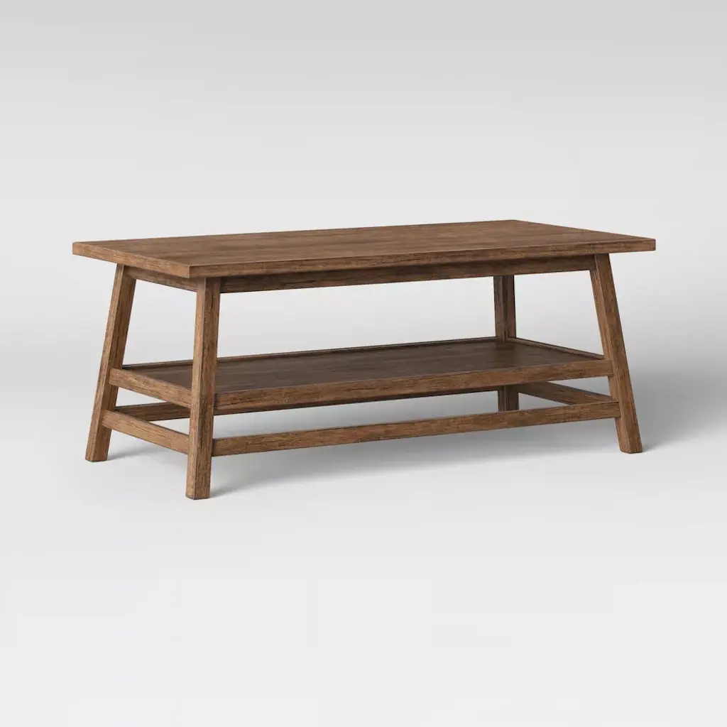 Haverhill Wood End outlet Table Natural - Threshold™