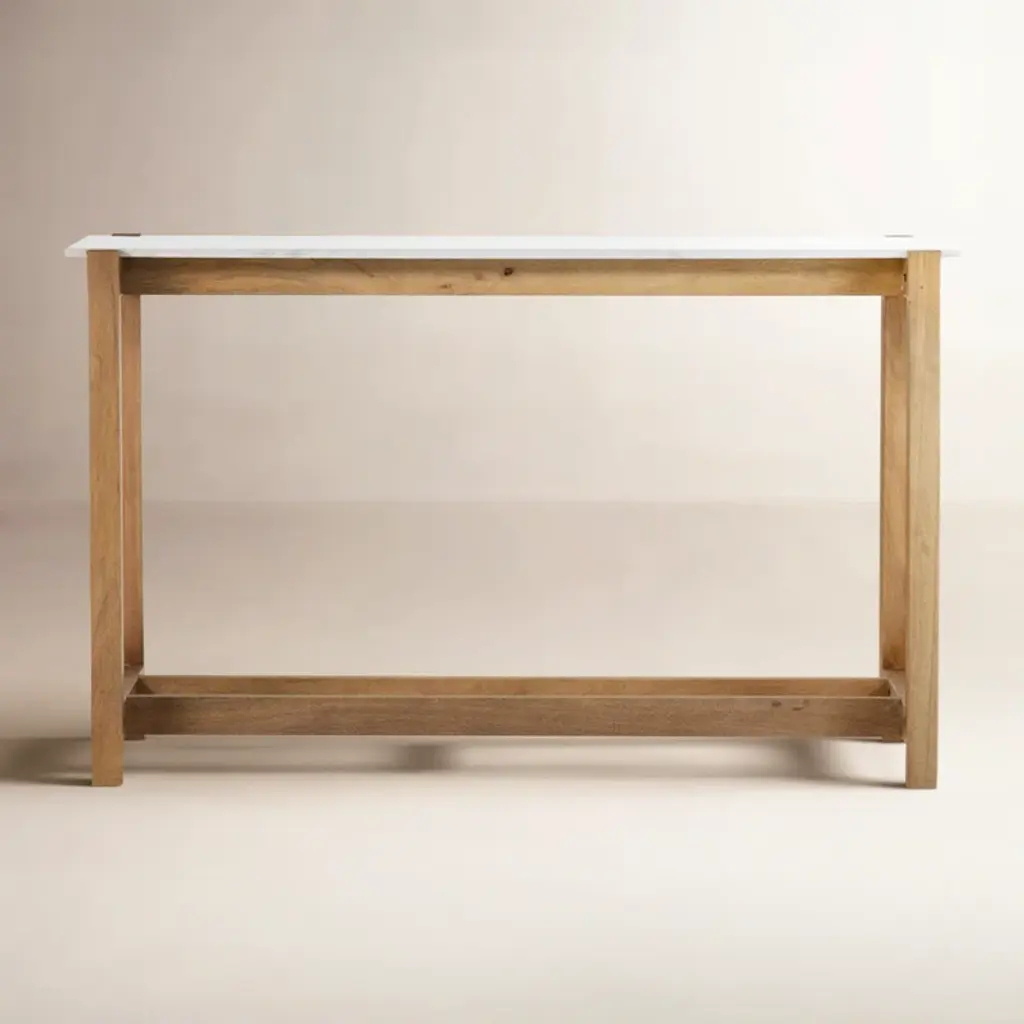 Lisbon Genuine Marble Dining Table