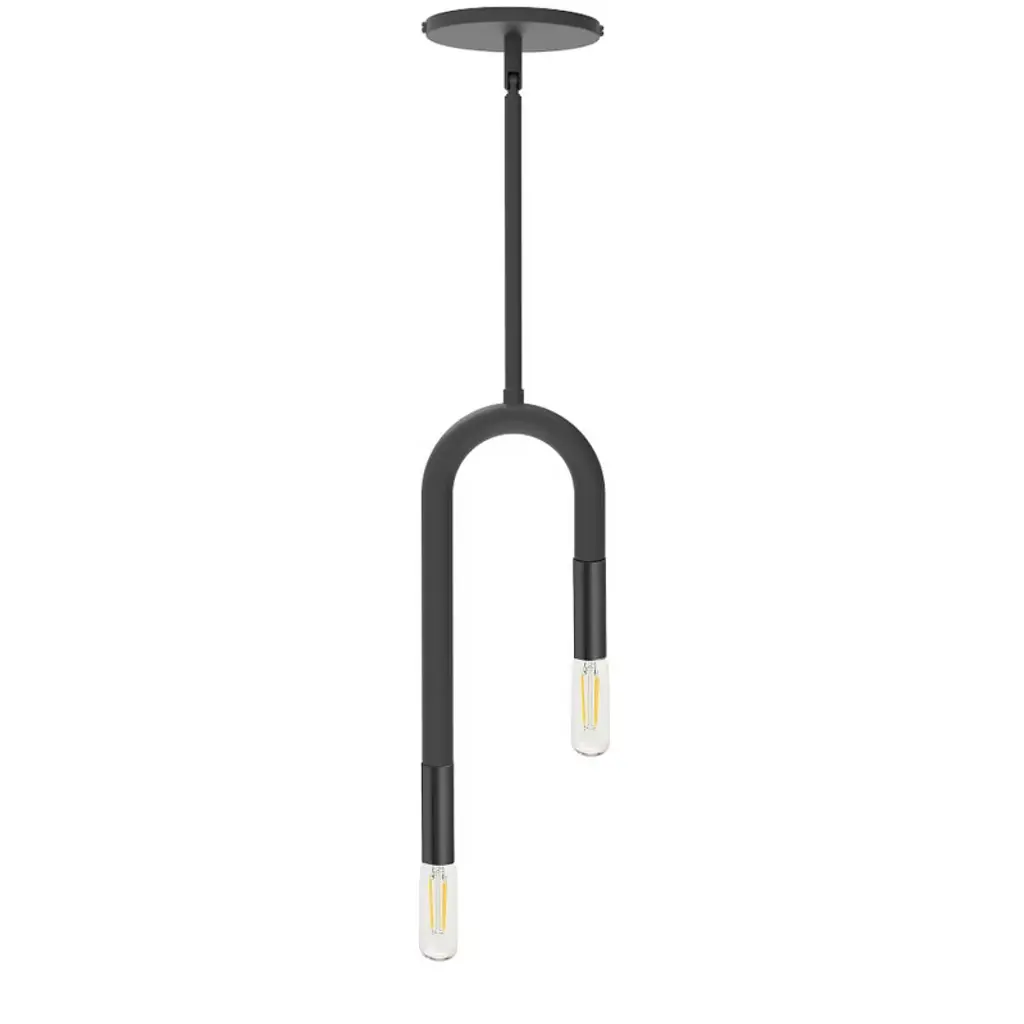 Dainolite Wand 2 - Light Pendant In  Matte Black
