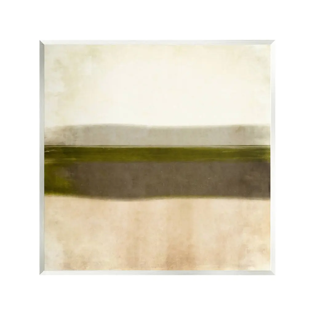 Stupell Rustic Neutral Horizon Wall Plaque Art Design By Graffitee Studios - 12 X 12