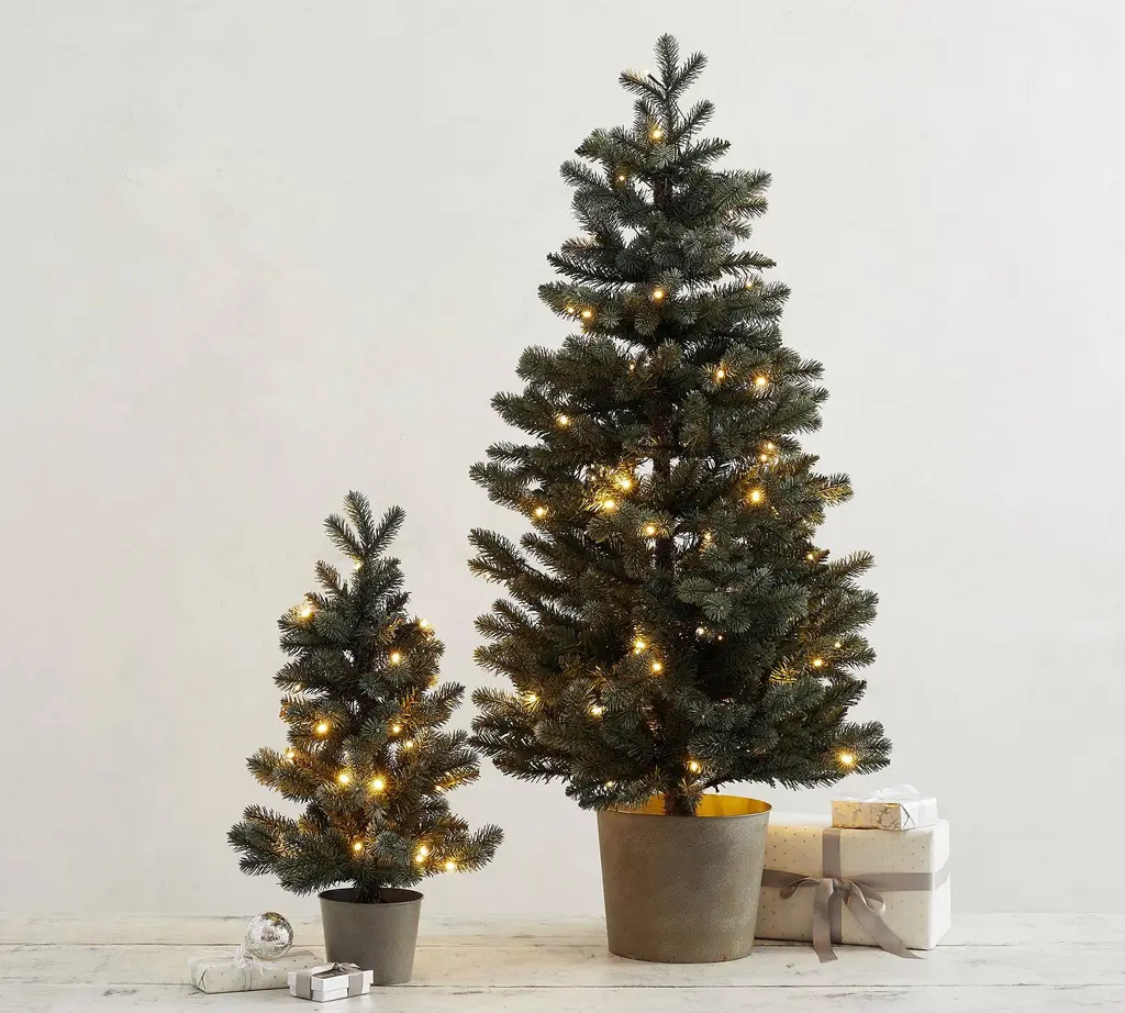 Bash Gold Christmas Tree Collars by Crate & Barrel · Onton