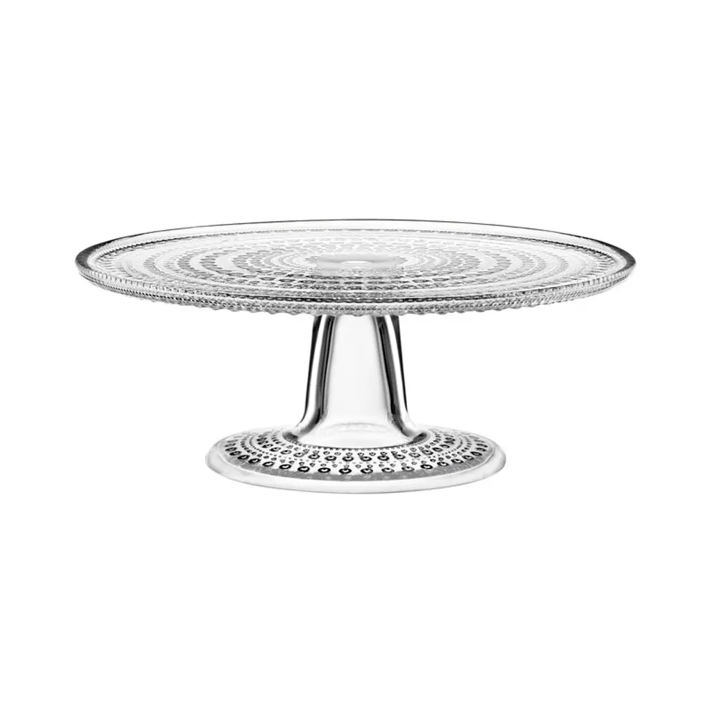 Kastehelmi Cake Stand, 240 Mm, Clear
