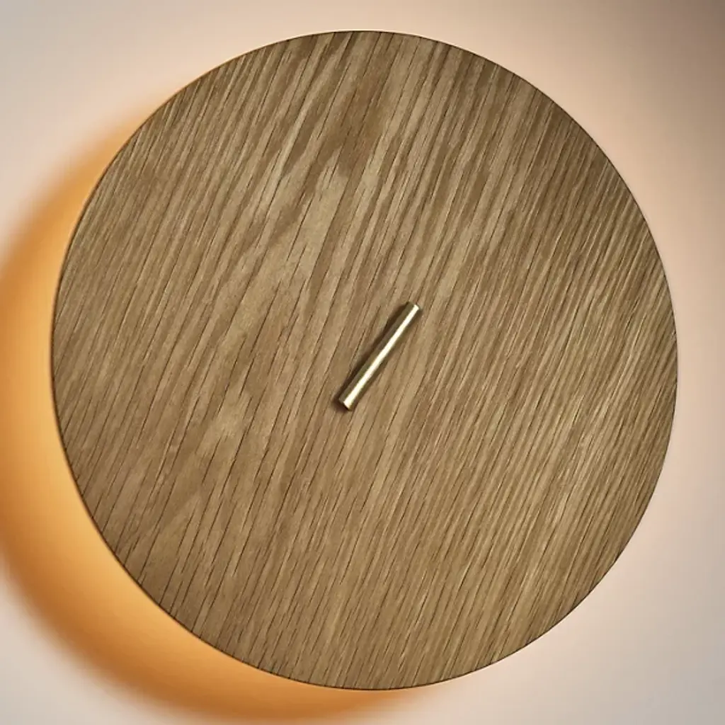 Pith Wood Led Wall Sconce